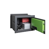 thumbnail of ARREGUI Supra 241020 Caja fuerte de empotrar a pared con cerradura de llave y codigo | Caja de doble Seguridad para casa y hogar | Fundo extensible