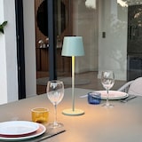 thumbnail of Lumisky Luminária de mesa sem fio KELLY H38CM Aço Verde
