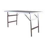 thumbnail of Table en alu 80x150 h80 avec résine