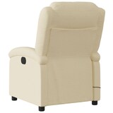 thumbnail of vidaXL Massagesessel Creme Stoff