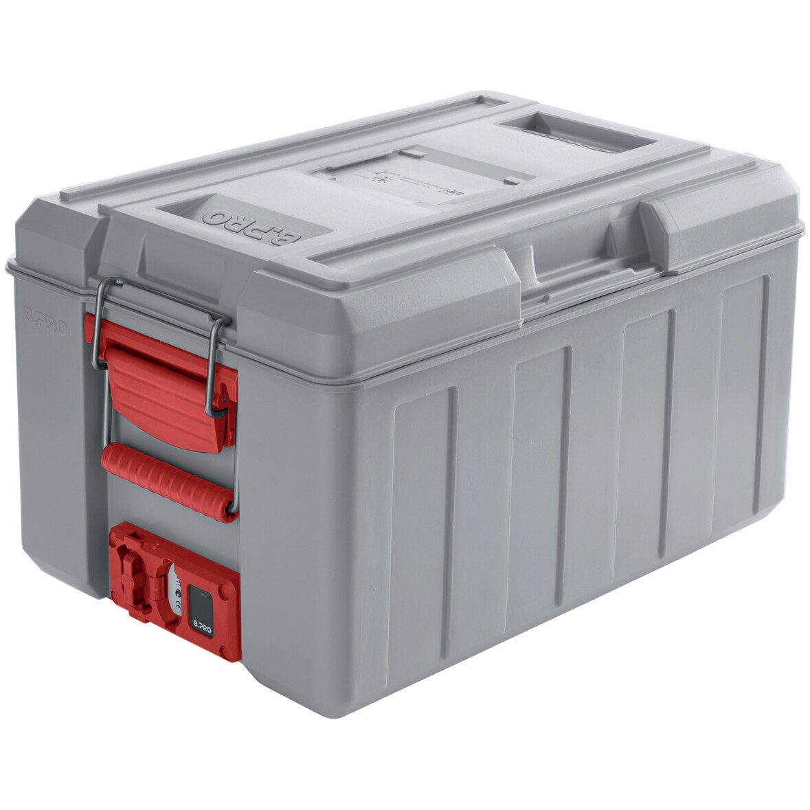 B.PRO BPT 320 KB rot, B.PROTHERM 320 KB, Speisentransportbehälter aus Kunststoff, beheizt