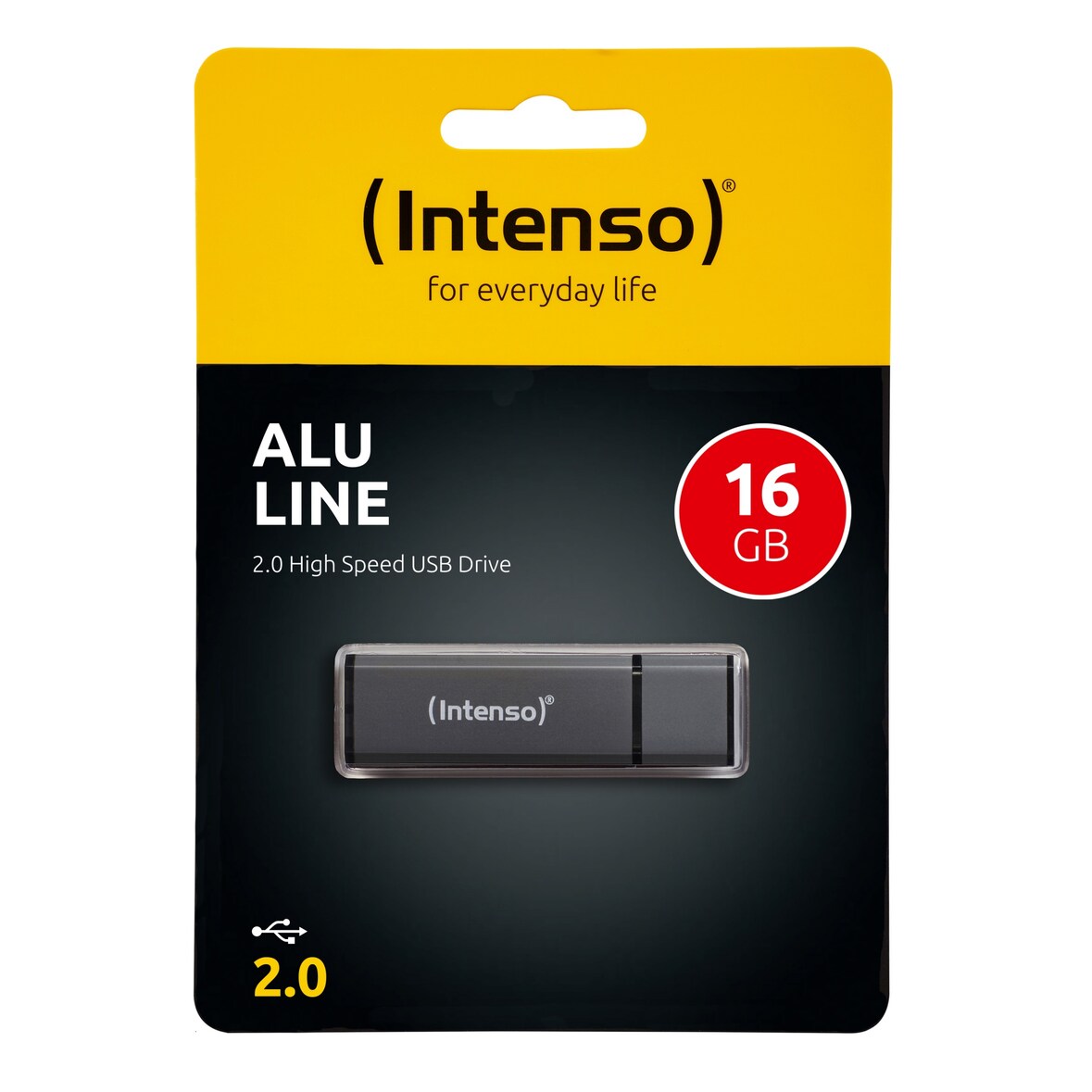 Intenso USB-Stick 2.0 Alu Line 16 GB anthrazit