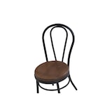 thumbnail of METRO PROFESSIONAL Restaurantstuhl Pino 2er Set, Stahl/Eschenholz, walnussbraun/schwarz