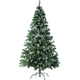 thumbnail of tectake Árbol de Navidad artificial con piñas y soporte metálico 180cm  Verde