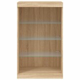thumbnail of vidaXL Sideboard mit LED-Leuchten Sonoma-Eiche 60,5x37x100 cm