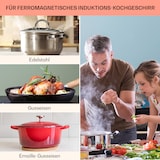 thumbnail of Kochheld 4-Zonen-Induktionskochfeld 6000W Dreh-Regler Glas schwarz Schwarz