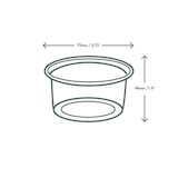 thumbnail of Vegware kompostierbare Deli Becher 11,8cl (2000 Stück)