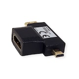 thumbnail of VALUE HDMI T-Adapter, HDMI  - HDMI Mini + HDMI Micro