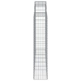 thumbnail of vidaXL Gabionen mit Hochbogen 2 Stk. 200x30x140/160cm Verzinktes Eisen