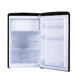 thumbnail of Amica KS 15614 S, Retro Kühlschrank mit Gefrierfach, 88 cm, black olives