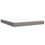 thumbnail of vidaXL Boxspringbett mit Matratze Taupe 180x200 cm Stoff