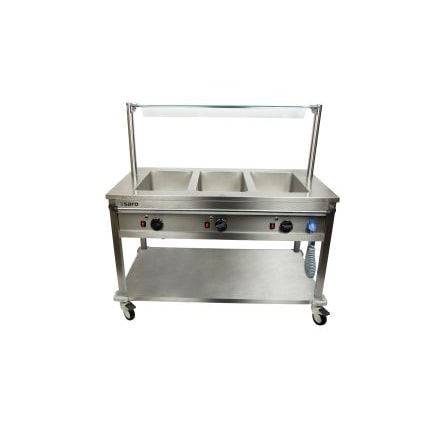 Saro Bain Marie trolley model BT3