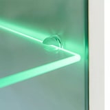 thumbnail of VidaXL 5-delig TV wandmeubel met LED verlichting in hoogglans wit