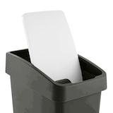 thumbnail of KEEEPER - Vuilnisbak van 25 liter met opklapbaar deksel in de grijze Magne-collectie