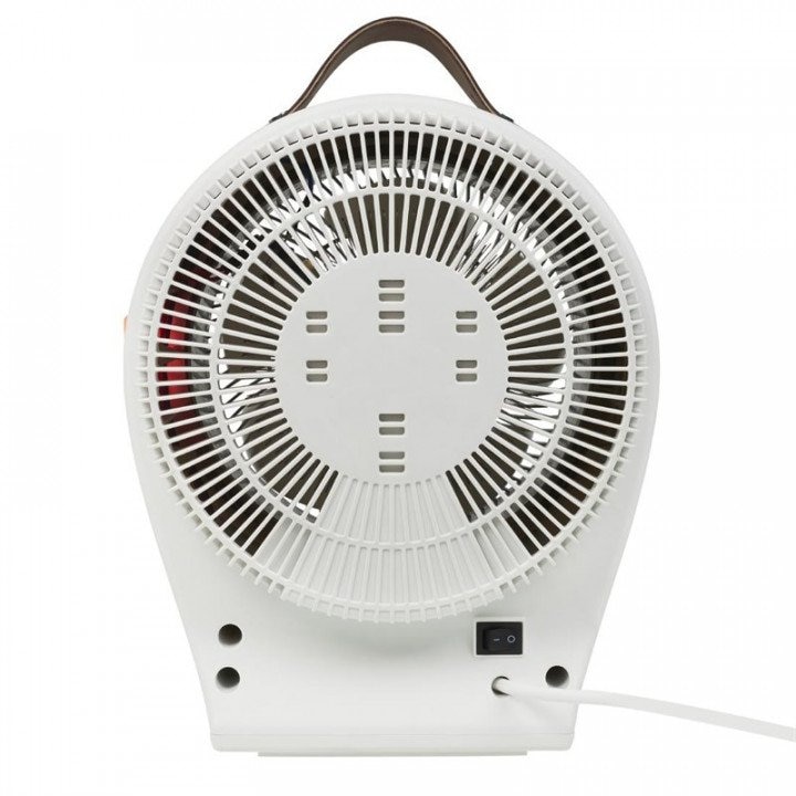 Ventilateur 2 en 1 froid + chaud, en plastique blanc, 2000 W, 220 V - MONO