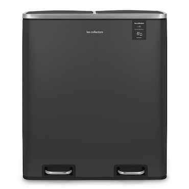 Tower T838024SS Pattumiera a Pedale, Acciaio, Argento