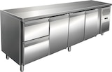 thumbnail of Edelstahl Kühltisch Kühltheke 3 Türen / 2 Schubladen 312 L -2/+8°C Umluftkühlung