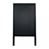 thumbnail of Securit® Duplo tableau de trottoir avec cadre en pin laqué