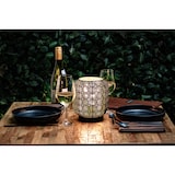 thumbnail of Securit® Lampe de table LED sans fil "Marrakech" - Noir/Doré - Intérieur/Extérieur - Câble magnétique inclus