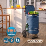 thumbnail of Monzana 2in1 Einkaufstrolley 56L bis 50 kg klappbar