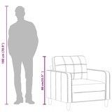 thumbnail of Fauteuil Gris 60 cm Similicuir Modèle Hermorix