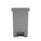 thumbnail of Rubbermaid Cubo de pedal Slim Jim 1883602 Plástico 50l gris