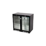 thumbnail of Arrière-bar 2 portes battantes vitrées 198 Litres noir, 230 W, 220 V - MONO