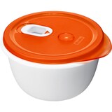 thumbnail of ROTHO magnetronschaal "Clever" 1,6 l wit/rood