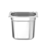 thumbnail of Contenedor GN Hendi Kitchen Line GN1/6 de 2,4 litros fabricado en acero inoxidable