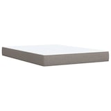 thumbnail of vidaXL Boxspringbett mit Matratze Taupe 140x190 cm Stoff