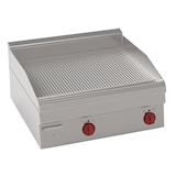 thumbnail of EURAST - Plaque chaufante fer 15 mm electrique partiellement rainurée sur table - 700x600x280 mm - 7800 W 400/3V - 30920611