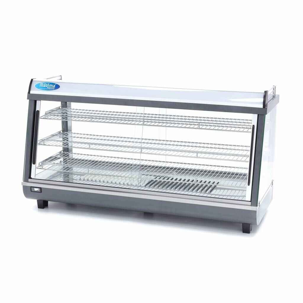 Warme vitrine - 186 L - 121,5 cm - 3 legplanken