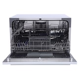 thumbnail of homeX GST6AE-W Tischgeschirrspüler | Mini Geschirrspüler mit 6 Programmen | Spülmaschine klein für 6 Maßgedecke | Weiß