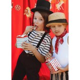 thumbnail of 6 Snackboxen Kinder 8x11,5cm Fingerfood Schalen Zirkus Motiv Candy Bar Zubehör Süßigkeiten Boxen Party Snacks Kindergeburtstag Deko Set