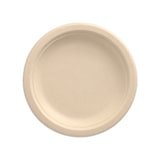 thumbnail of PAPSTAR 500 Teller, Zuckerrohr "pure" ungeteilt Ø 15 cm · 2 cm natur (89864, 10x50 Stück)