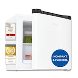 thumbnail of Exquisit Mini-Gefrierschrank, Tiefkühlschrank, 31 Liter, 4-Sterne-Gefrierfach, Energieklasse C, klein und kompakt, GB540-050C weiss