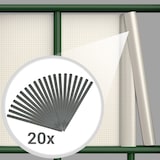 thumbnail of tectake Brise vue PVC  Gris Anthracite