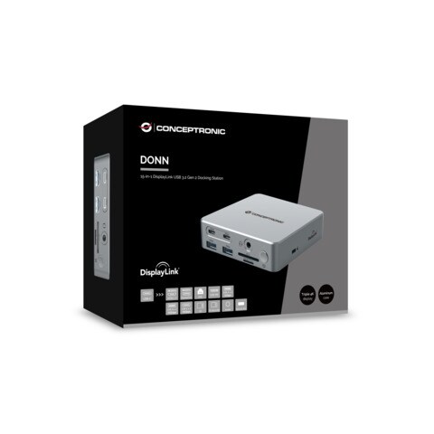 Dockingstation DisplayLink 15-in-1 USB 3.2 Gen 2