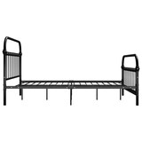 thumbnail of vidaXL Bedframe metaal zwart 160x200 cm