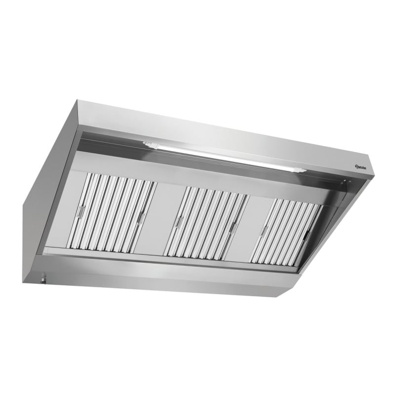 Exaustor de parede | CNS | sem motor | 1700x900x450(h)mm.