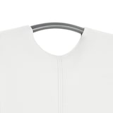 thumbnail of Sillas voladizas de comedor 4 unidades cuero sintético blanco vivo