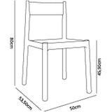 thumbnail of garbar DANNA Cadeira Interior, Exterior Set 4 Cinza Escuro