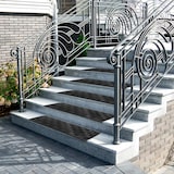 thumbnail of KARAT Gummi Stufenmatte Madras für den Außenbereich mit Klebestreifen 25 x 75 cm 5er-Set