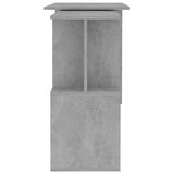 thumbnail of Scrivania ad angolo Grigio cemento 200x50x76 cm Derivati \u200b\u200bdel legno Modello moderno Nova