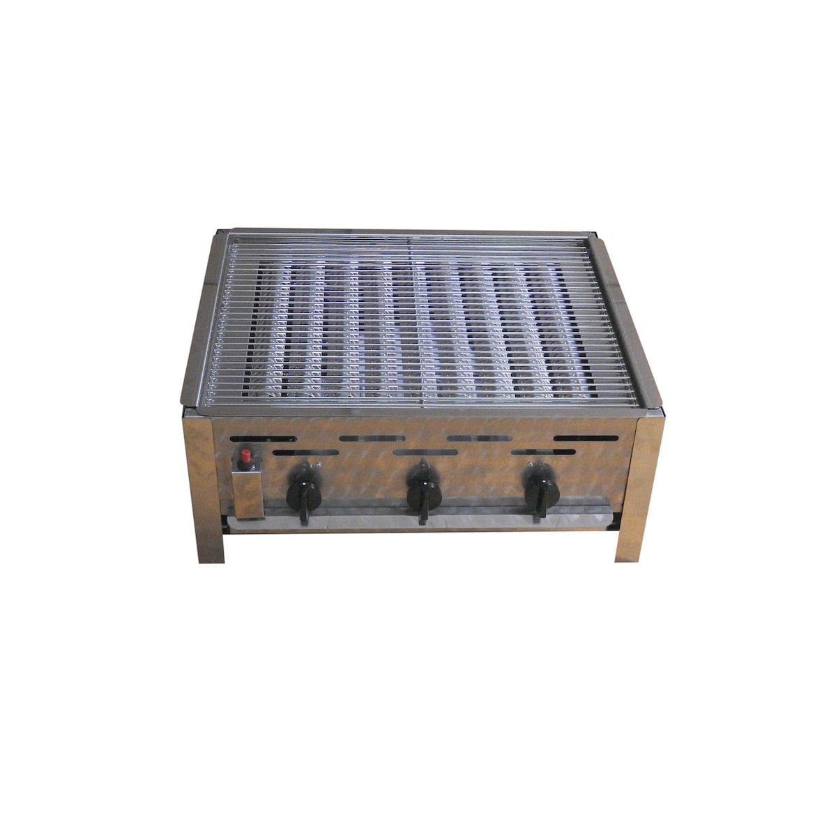 Profi-Gasgrill 3 flammig, mit Rost