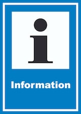 thumbnail of Information Schild A3 (297x420mm)