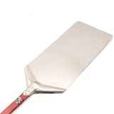 thumbnail of Giemme Spoleto - “Alla Romana” pizzaschep voor pizza, pinsa en panuozzo - Geanodiseerd aluminium, rode steel 90 cm, totale lengte 142 cm