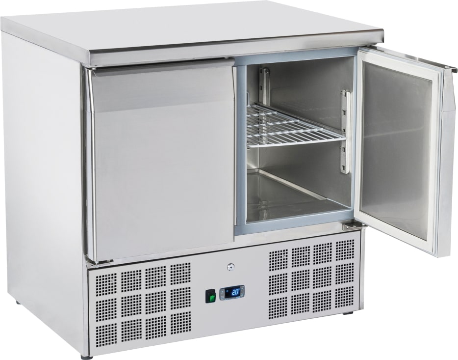 Kühler tisch gn 1/1 2 türen - 900x700x880 mm - 230 W 230/1V - 70A09XRC Eurast