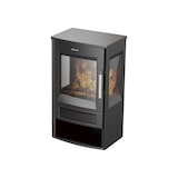thumbnail of PURLINE Caminetto elettrico a pavimento in nero con controllo WiFi App CHE-720 B