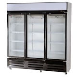 thumbnail of Romux® Armario Expositor Refrigerado 1000 Litros 3 Puertas Ventilado con Tiro Forzado | Frigorifico Profesional para Bebidas en Hostelería